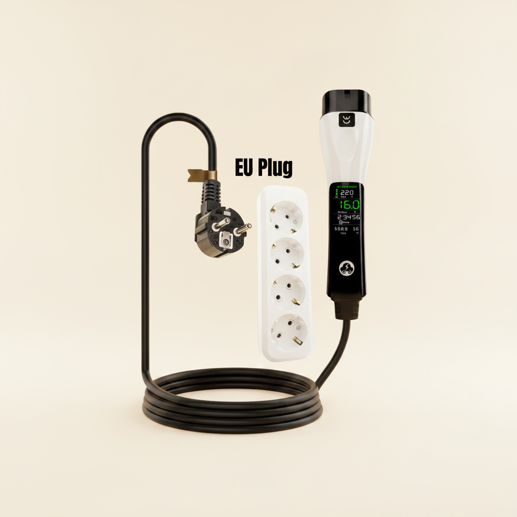 Wallbox Type 2 – Chargeur EV 3,5 kW, 16A